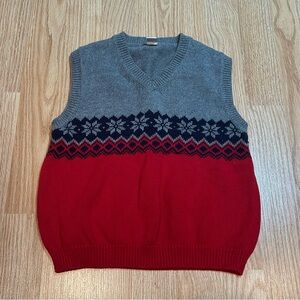 Janie and Jack sweater vest boys 5